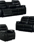 3 + 2 + 1 Seater Recliner Sofa with Drop-Down Table & Cup Holders